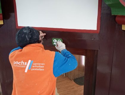 Fachwerk Farbliche Absetzung Sachs Baudekoration Lauterbach