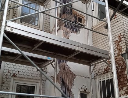 Fachwerk Sanierung Streckmetall Sachs Baudekoration Lauterbach