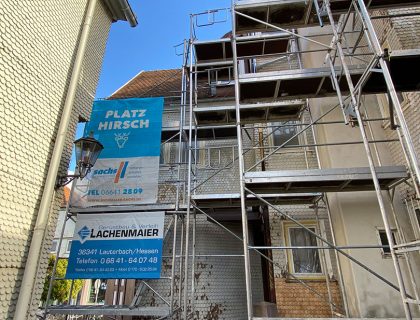 Geruest Fachwerk Sachs Baudekoration Lauterbach 02