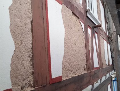 Herausgebrochene Gefache Sachs Baudekorration 03