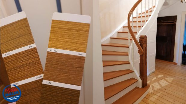 Treppenhaussanierung Farbtonauswahl