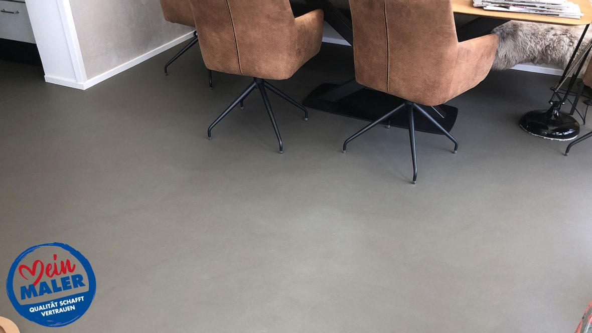 Fugenloser Boden im Wintergarten in Bremen Spachteltechnik 04