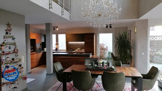 Fugenloser Boden Spachteltechnik Betonoptik Wand Hannover 05