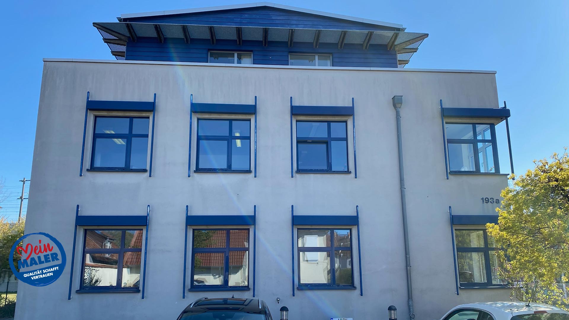 Fassadenanstrich Laatzen Fassade streichen HGM Hannover Gebaeudemanagement vorher 02