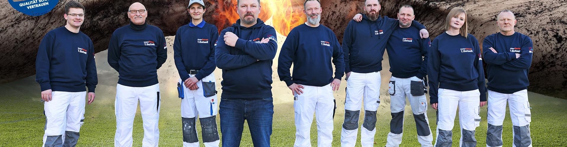 Team von Malermeister Thorsten Gutsell Detmold 05