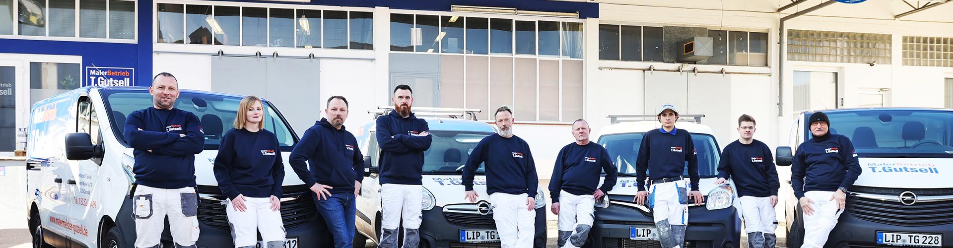 Team von Malermeister Thorsten Gutsell Detmold 06