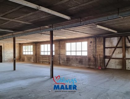 Alte Gewerbehalle streichen Malerarbeiten Hannover Altbau Gewerbeobjekt 06