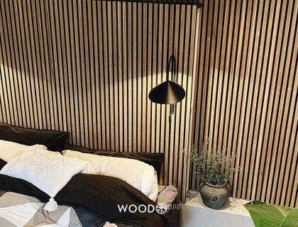WoodUp Akupanel Nussbaum Schlafzimmer