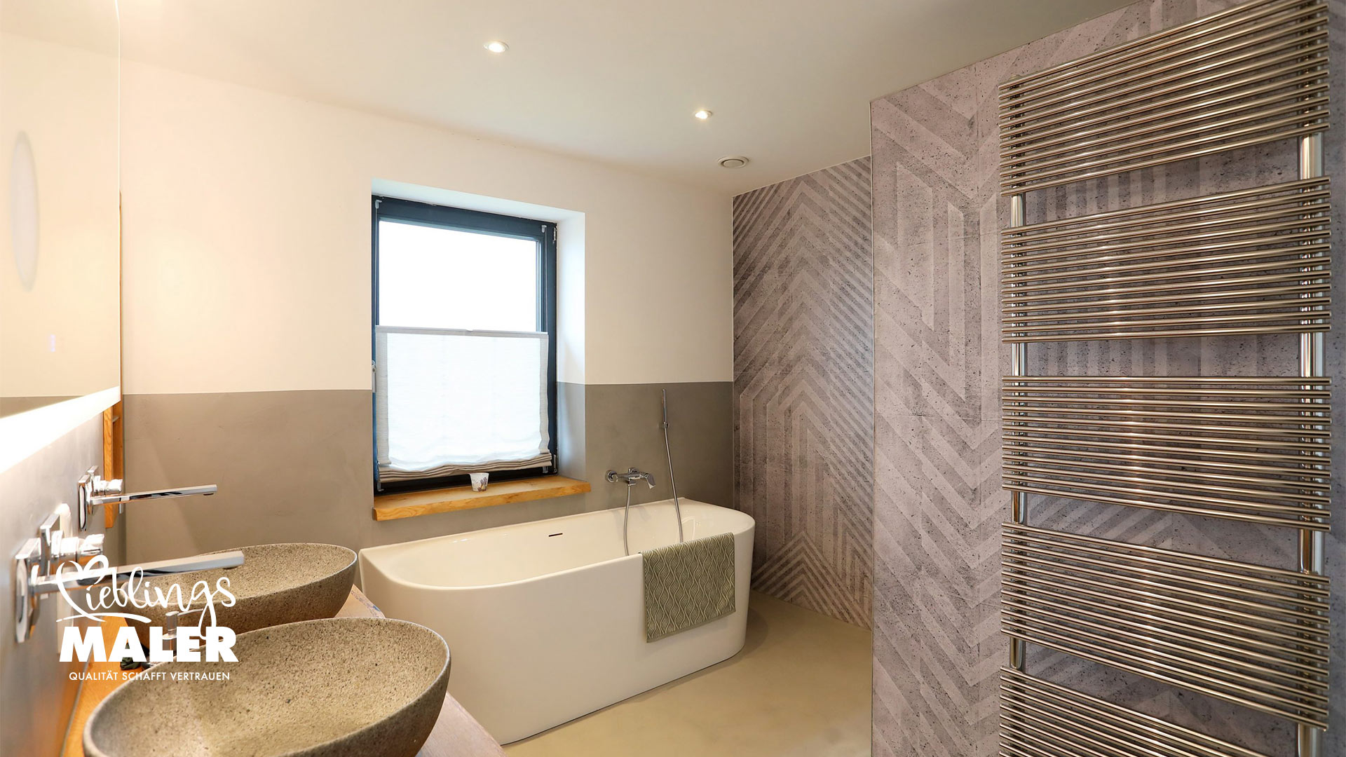 Fugenloses Bad mit WOW Effekt vom Lieblingsmaler aus Moisburg