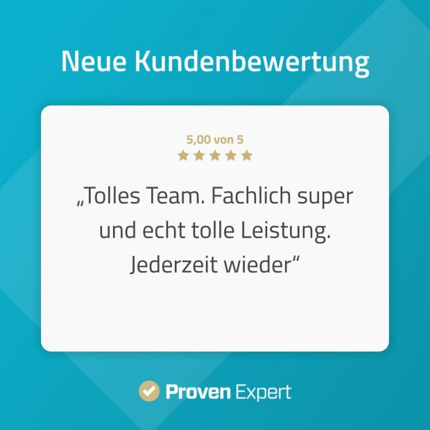 ProvenExpert Kundenbewertung Sichtbeton Frankfurt