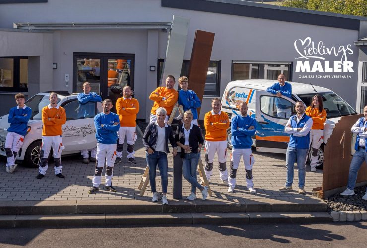 Das Team von Sachs-Baudekoration GmbH, Malerbetrieb in Fulda, Giessen, Lauterbach