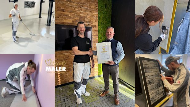 Maler Walsrode Brillux Ausbildungspartner AZUBIs lernen Techniken 13