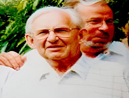 Karl und Hans Caspers Leverkusen 1975 2