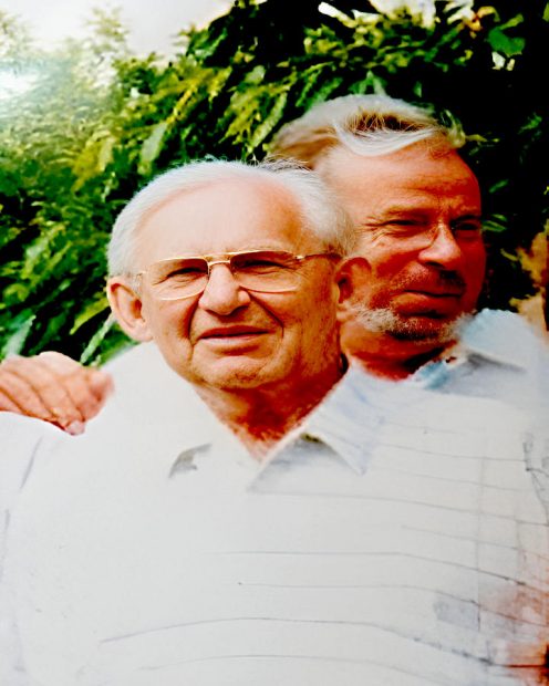 Karl und Hans Caspers Leverkusen 1975 2