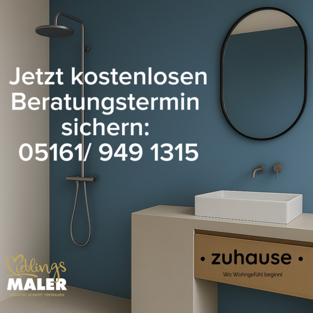 Fugenloses Bad Maler Walsrode Terminvereinbarung